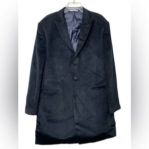 Twilight Slim Fit Lined Black Polyester Blend Men's 48R Winter Jacket